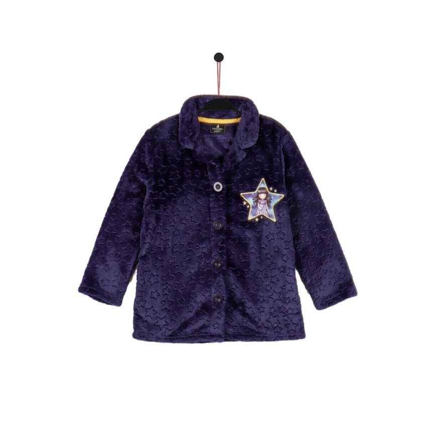 Giacca da camera con tenere stelline Santoro 57503