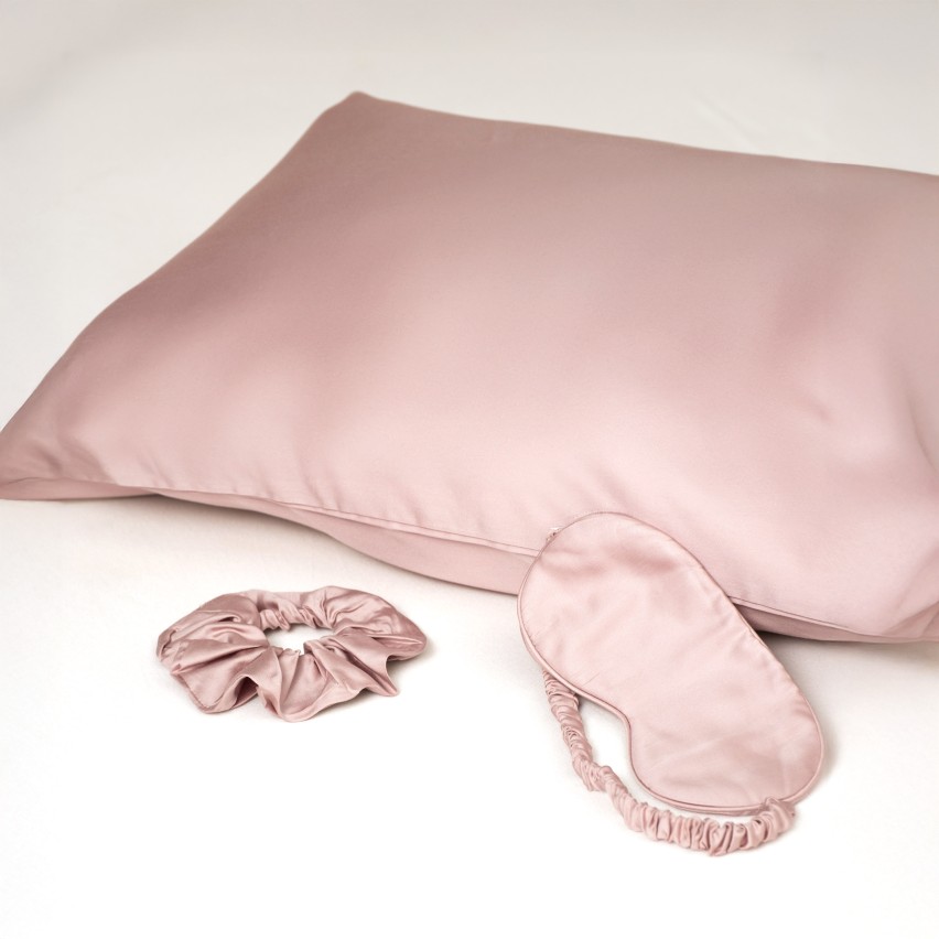 Beauty box in seta di bamboo Biancaluna Clara