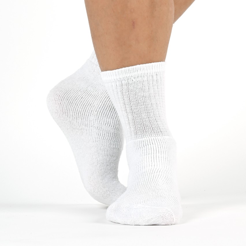 Calze Sportive in Cotone con Interno in Spugna Blucalze 5081 6 paia