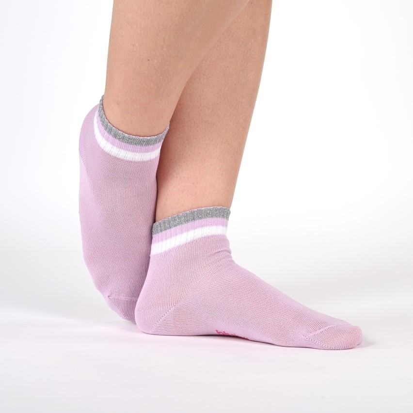 Calzini bimba filo di scozia con bordino in lurex Bluintimo 311 set 3 paia