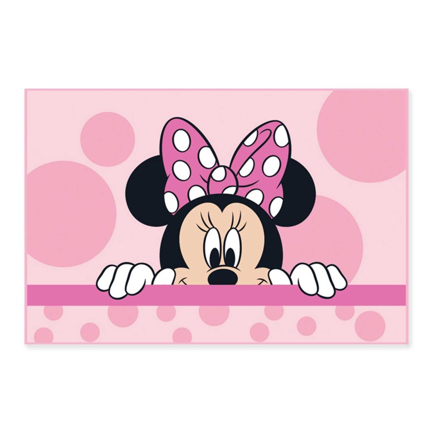 Tappeto antiscivolo Minnie Disney 80x120cm