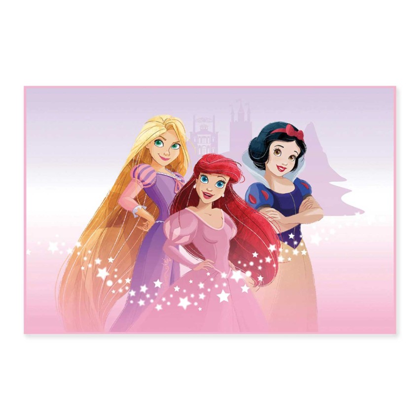 Tappeto antiscivolo Princess Disney 80x120cm