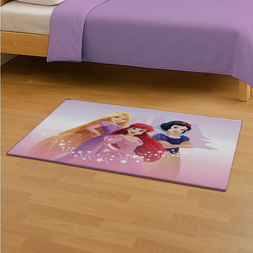 Tappeto antiscivolo Princess Disney 80x120cm