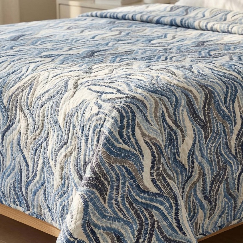 Trapunta leggera onde spigate Enrico Coveri brian