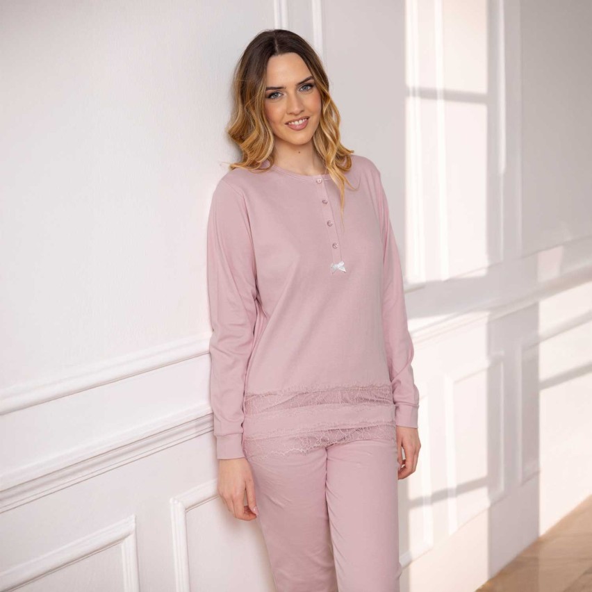 Meaunzyl Pigiama Donna Cotone Estivo con Bottoni Davanti Pigiama Set Corta Scollo A V E Maniche Corte 2 Pezzi Leggero T-Shirt Pigiami Casual da Casa Morbido E Confortevole Pigiami Donna