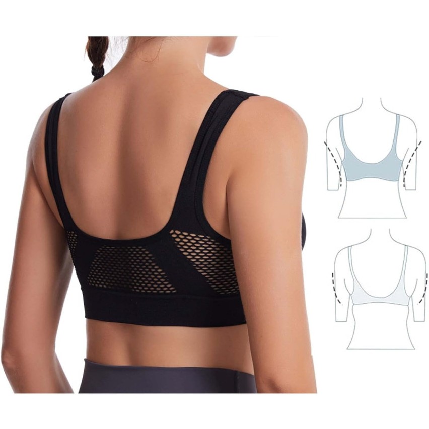 Reggiseno sportivo imbottitura leggera Iyali Jennifer