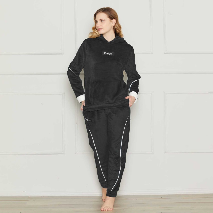 Pigiama Tuta donna coral con cappuccio KWW25138