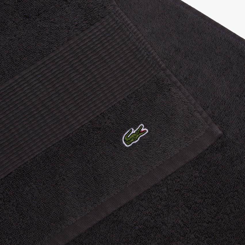 Set asciugamani Lacoste Lecroco 100% cotone viso+ospite