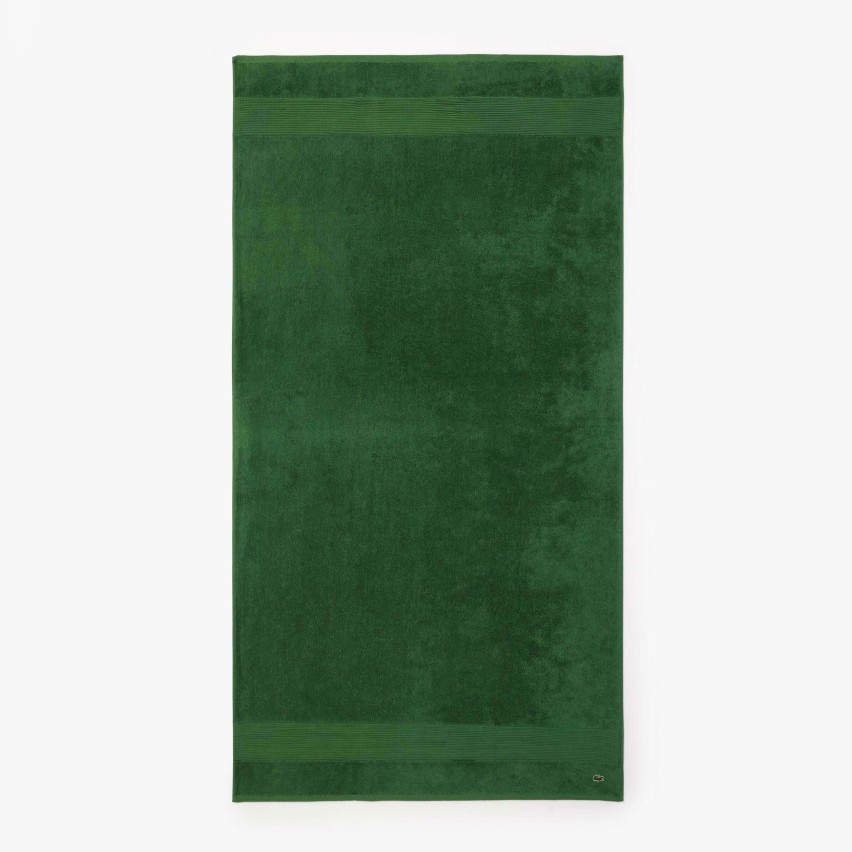 Set asciugamani Lacoste Lecroco 100% cotone viso+ospite