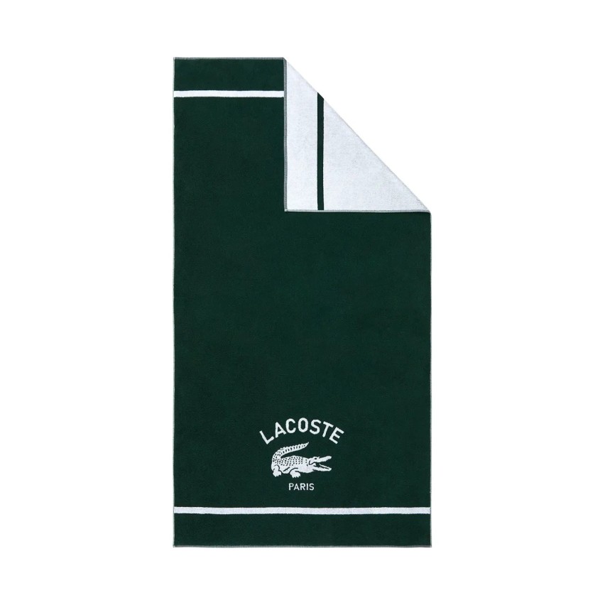 Telo mare in spugna di cotone Lacoste Lorigine