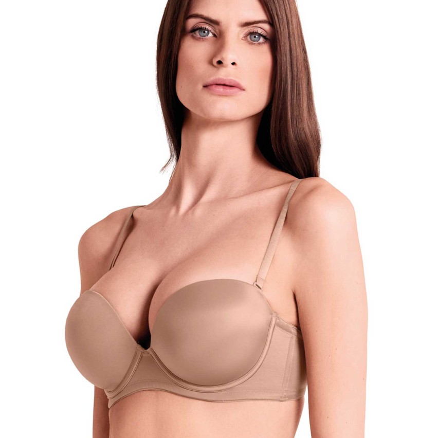 Reggiseno super push up Lormar double liscio imbottito