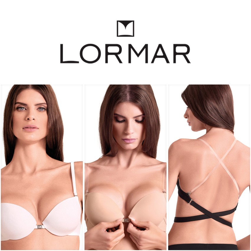 Reggiseno multiposizione Lormar Joker 18 in microfibra