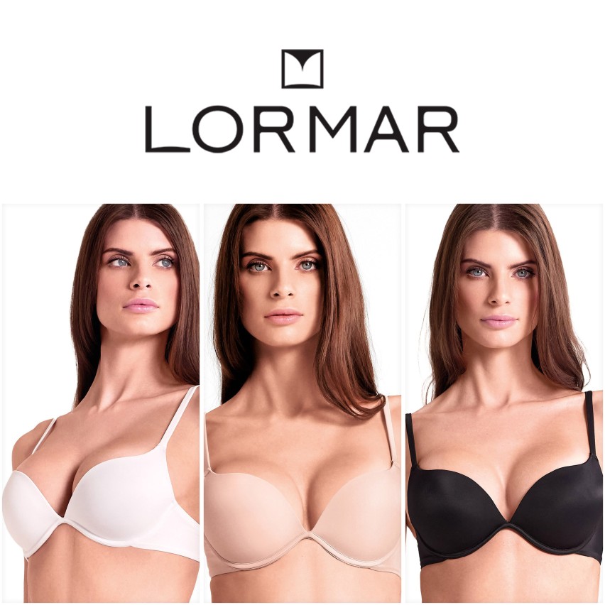 Reggiseno Push-up Lormar Miranda graduato con ferretto