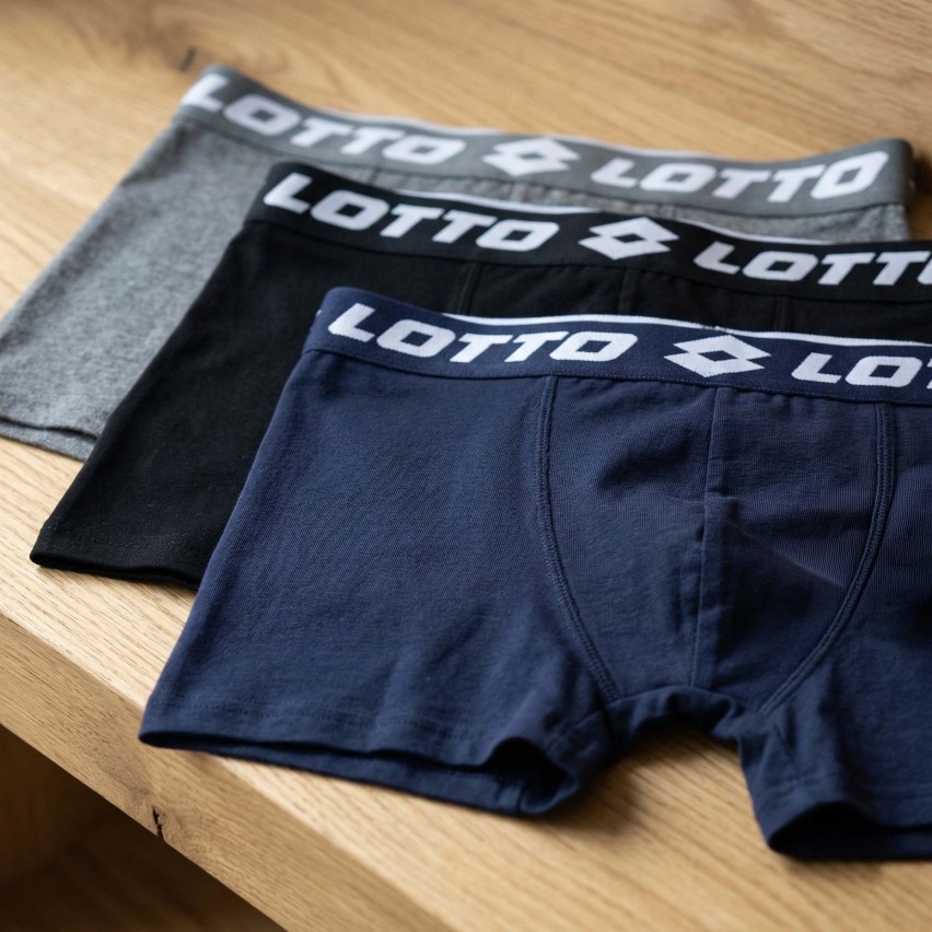 Boxer uomo Lotto LB1000 in cotone 3 pz