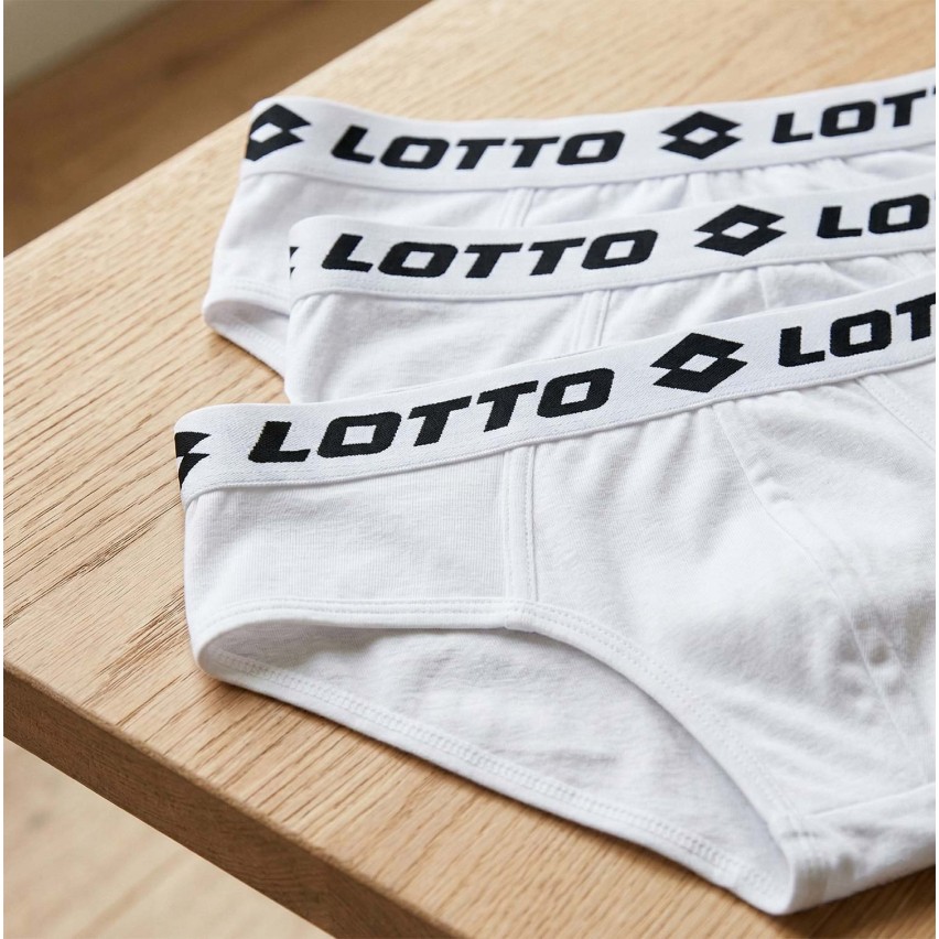 Slip uomo Lotto LS1000 in cotone 3 pz