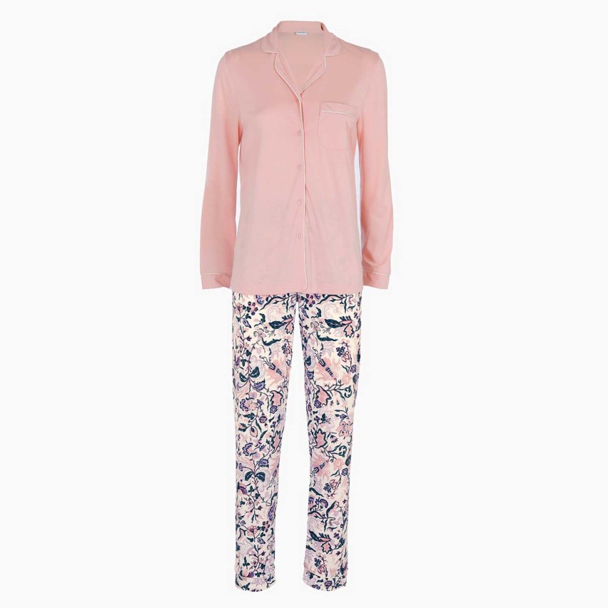 Pigiama donna maglia aperta cotone modal Lovable L0E9N