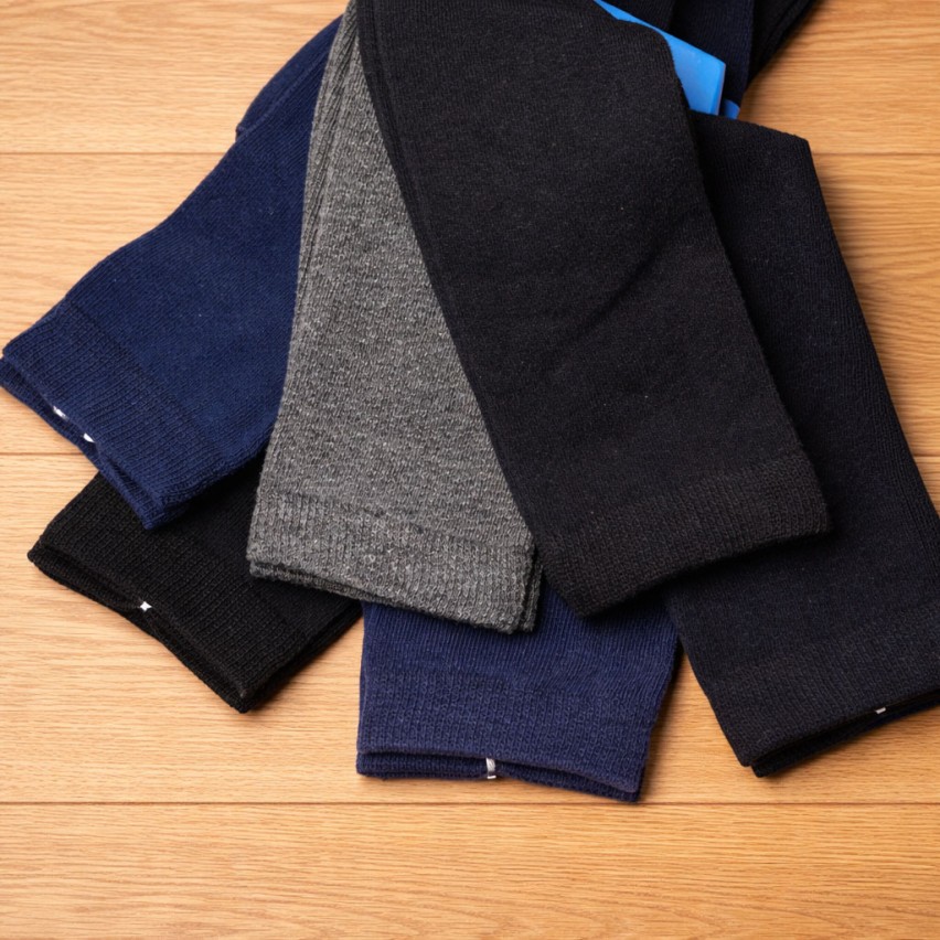 Calze lunghe bimbo assortite caldo cotone Meritex 4002 - 6 paia