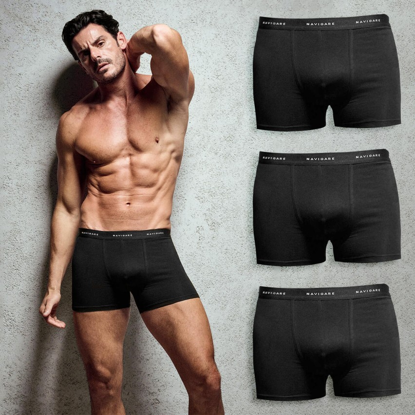 Boxer Navigare Uomo 103T elastico logato 3 pezzi