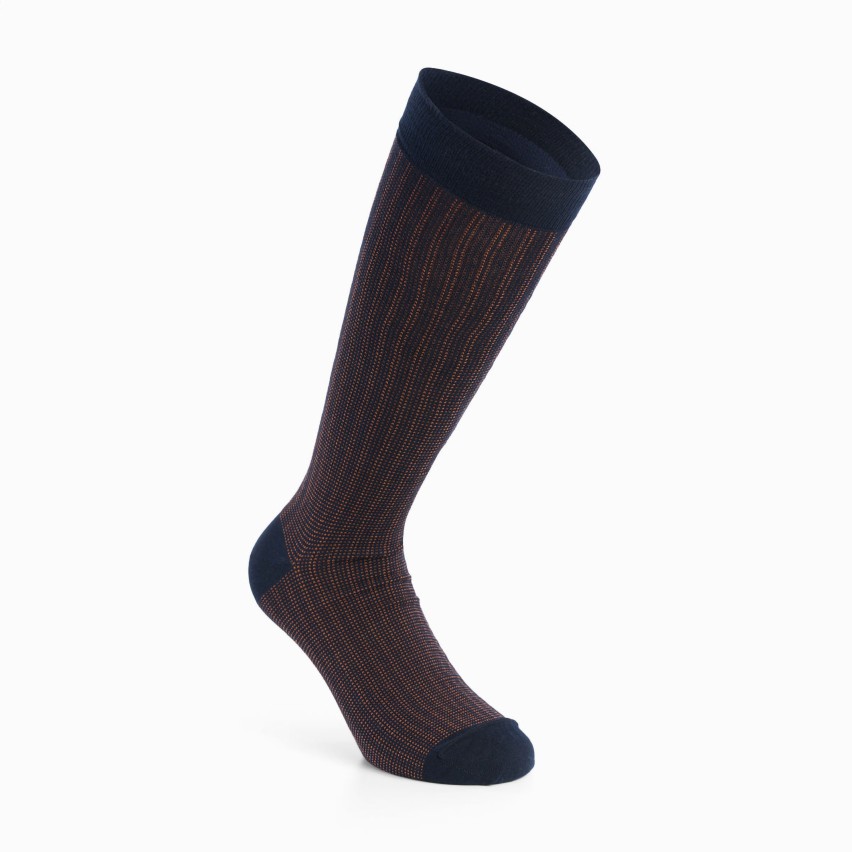 Calze lunghe a micro pois Uomo Set da 6 pezzi Pompea Ivan S55