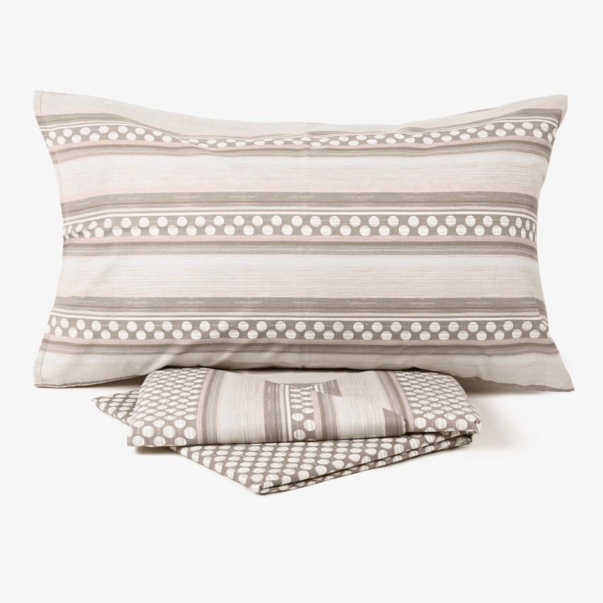 Completo letto pois 100% cotone Preziosa alba 57