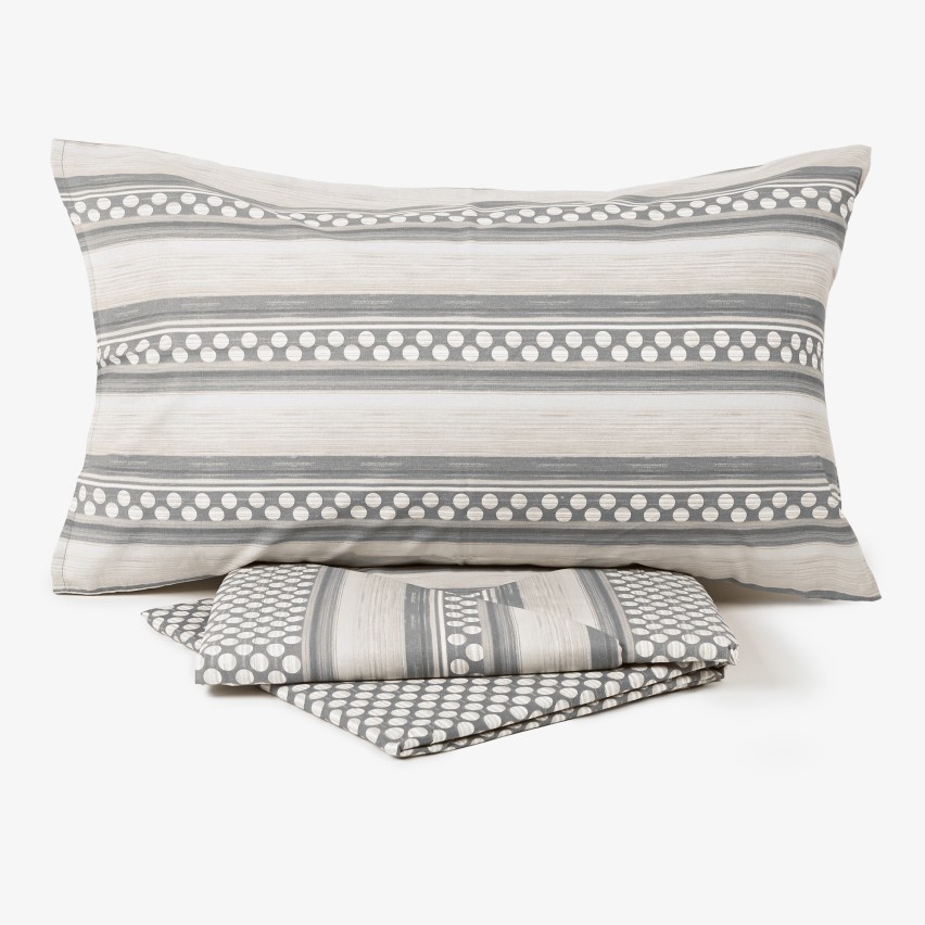 Completo letto pois 100% cotone Preziosa alba 57