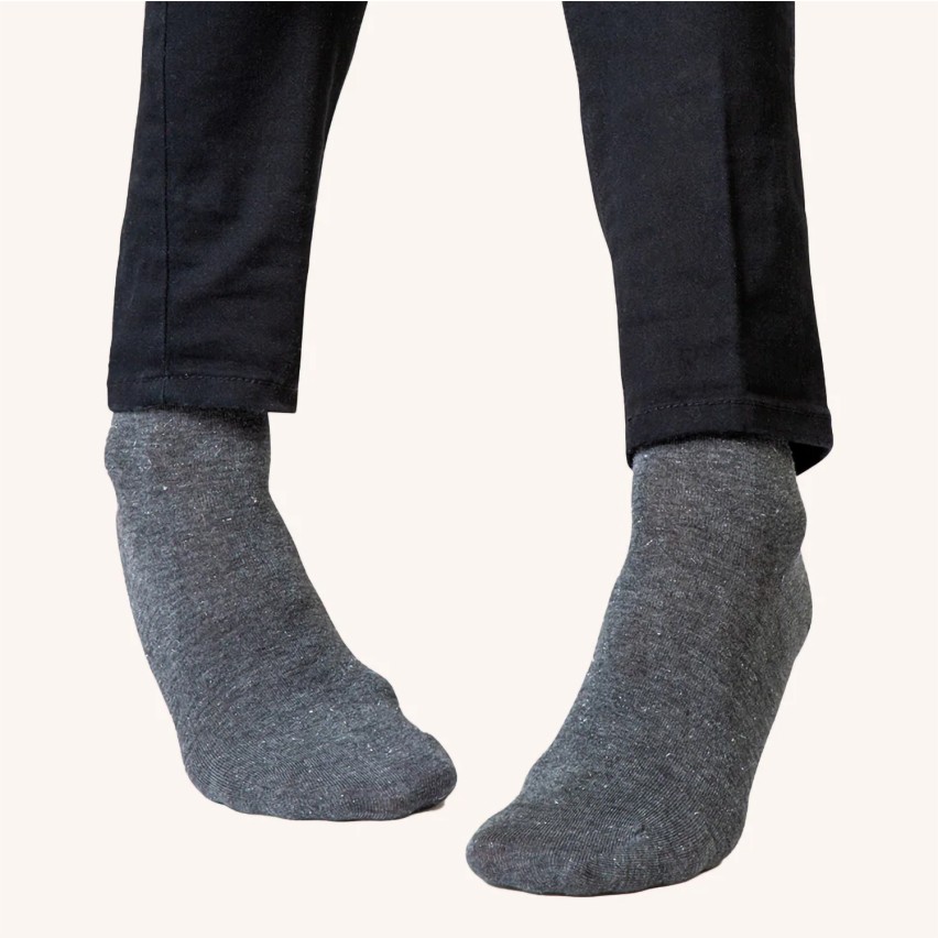 Calza donna in viscosa con scaglie argento Prisco star 3 paia