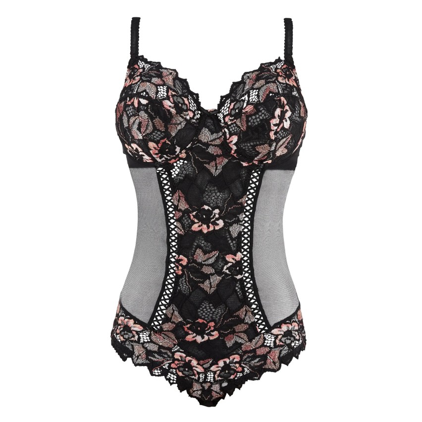 Body tulle e pizzo Sans Complexe 20AAN74