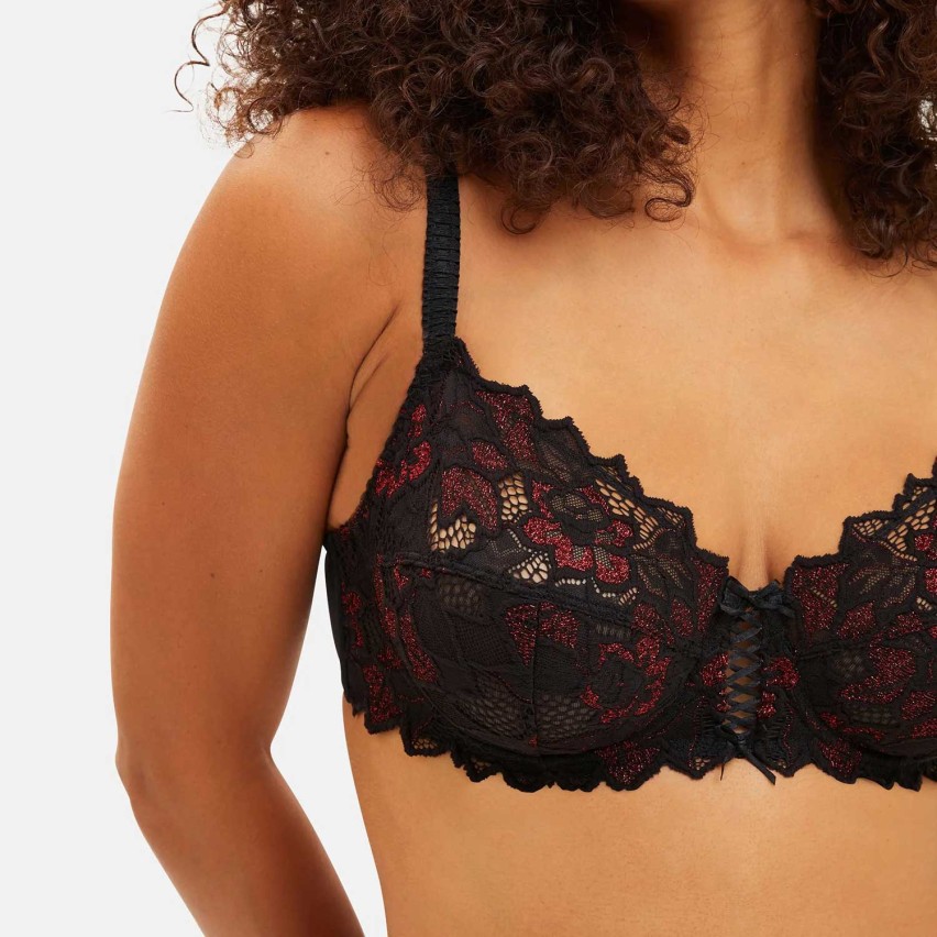 Reggiseno con ferretto in pizzo Sans Complexe 70AAM08