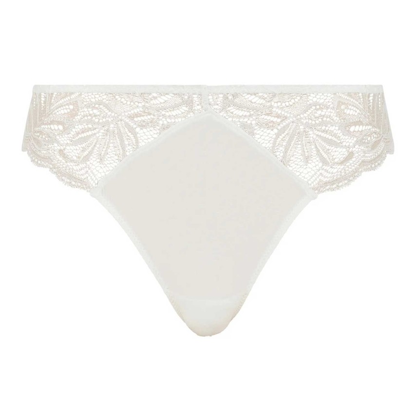 Slip donna pizzo e microfibra traslucida Sans Complexe 60PAO32