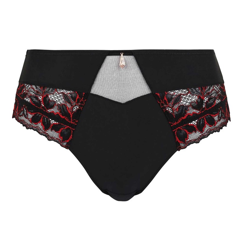 Culotte donna vita media pizzo e microfibra Sans Complexe 61PAO68