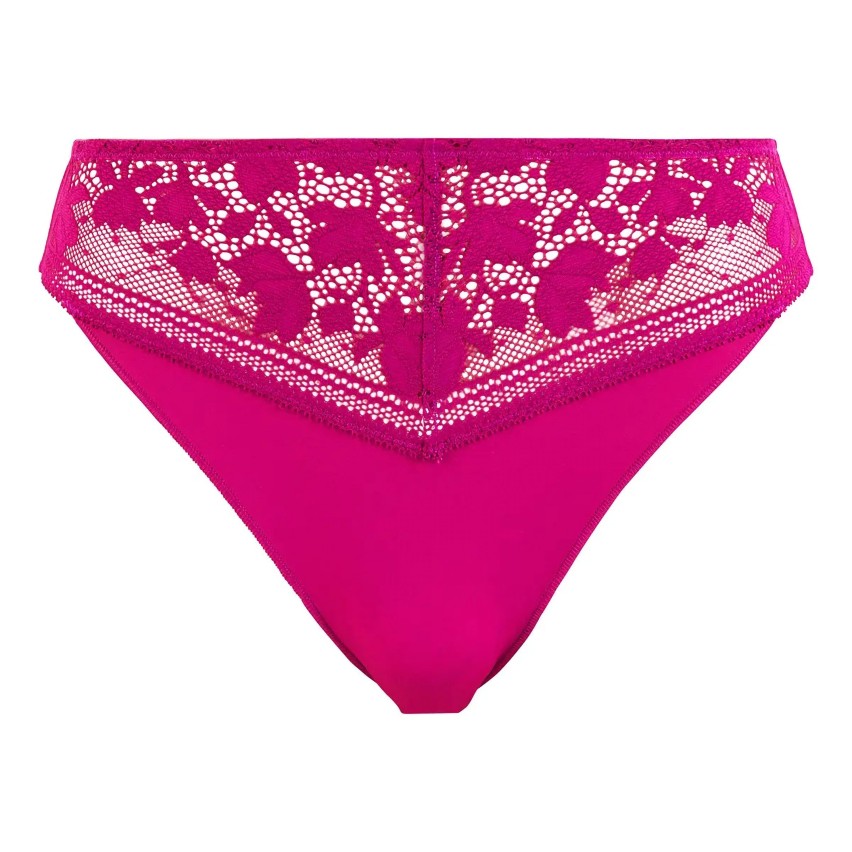 Slip Vita Media pizzo e microfibra satinata Sans Complexe 60PAL50