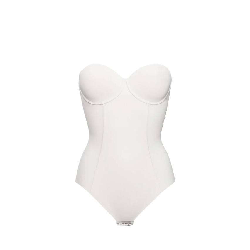 Body a fascia con ferretto Sièlei 1842 imbottito taglio laser 