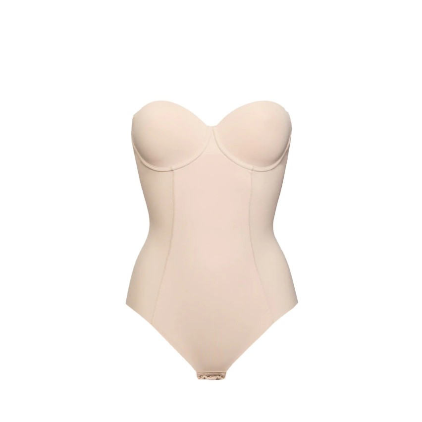 Body a fascia con ferretto Sièlei 1842 imbottito taglio laser 