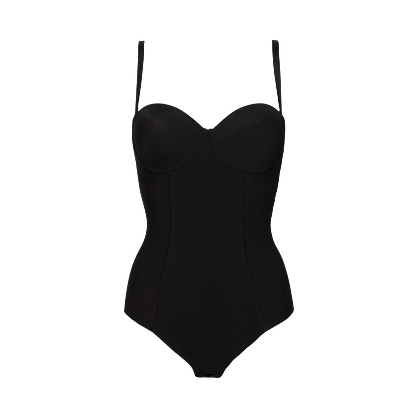 Body a fascia con ferretto Sièlei 1842 imbottito taglio laser 