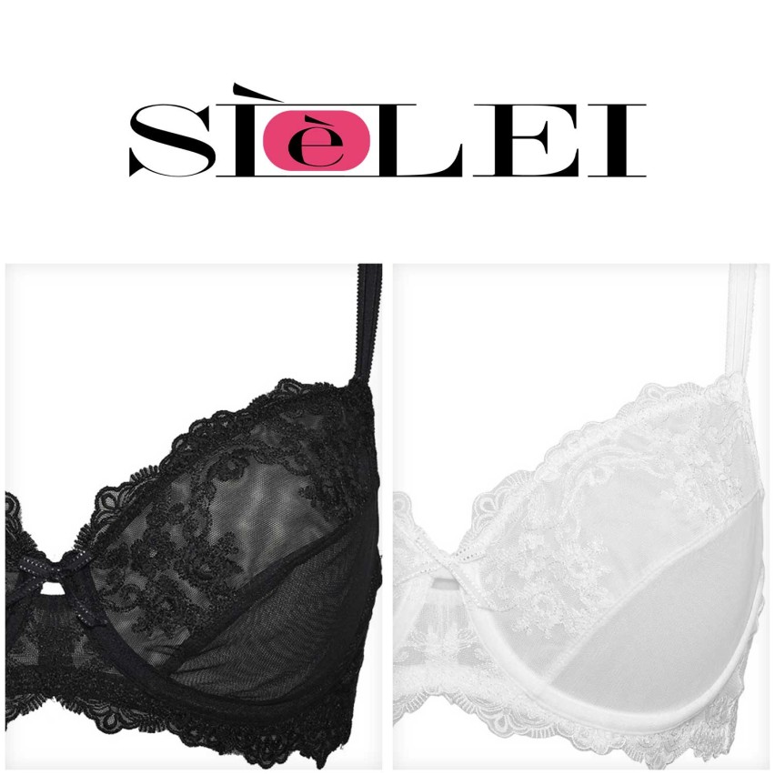 Reggiseno Sièlei 1940 con ferretto coppa C in pizzo