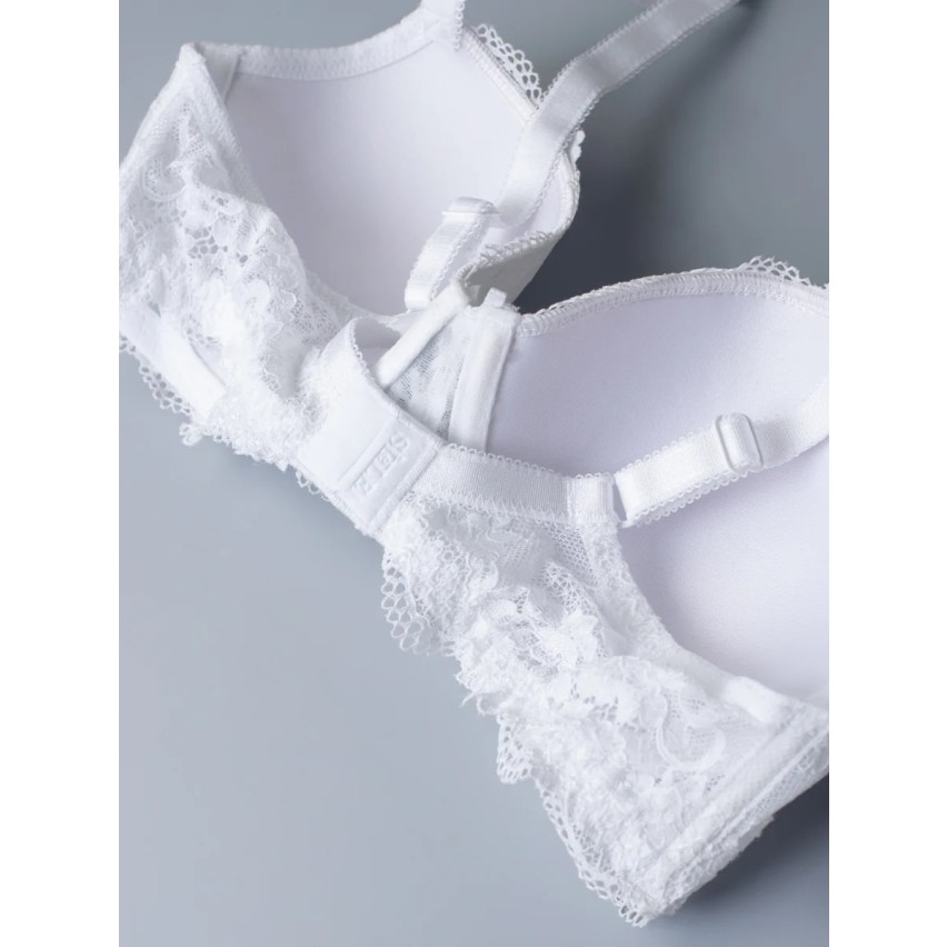 Reggiseno con ferretto Sièlei 2454 imbottito in pizzo