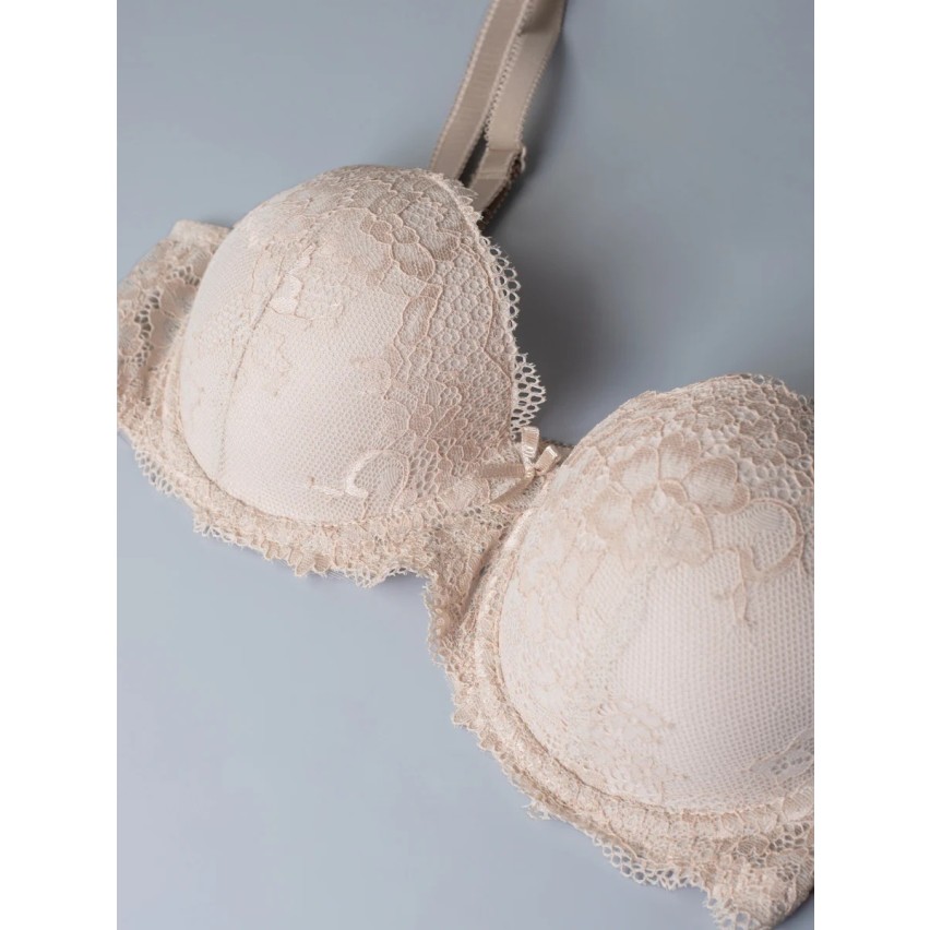 Reggiseno con ferretto Sièlei 2454 imbottito in pizzo