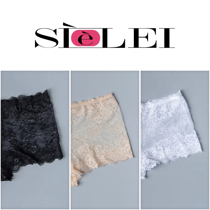Slip culotte Sièlei 2459 in pizzo floreale