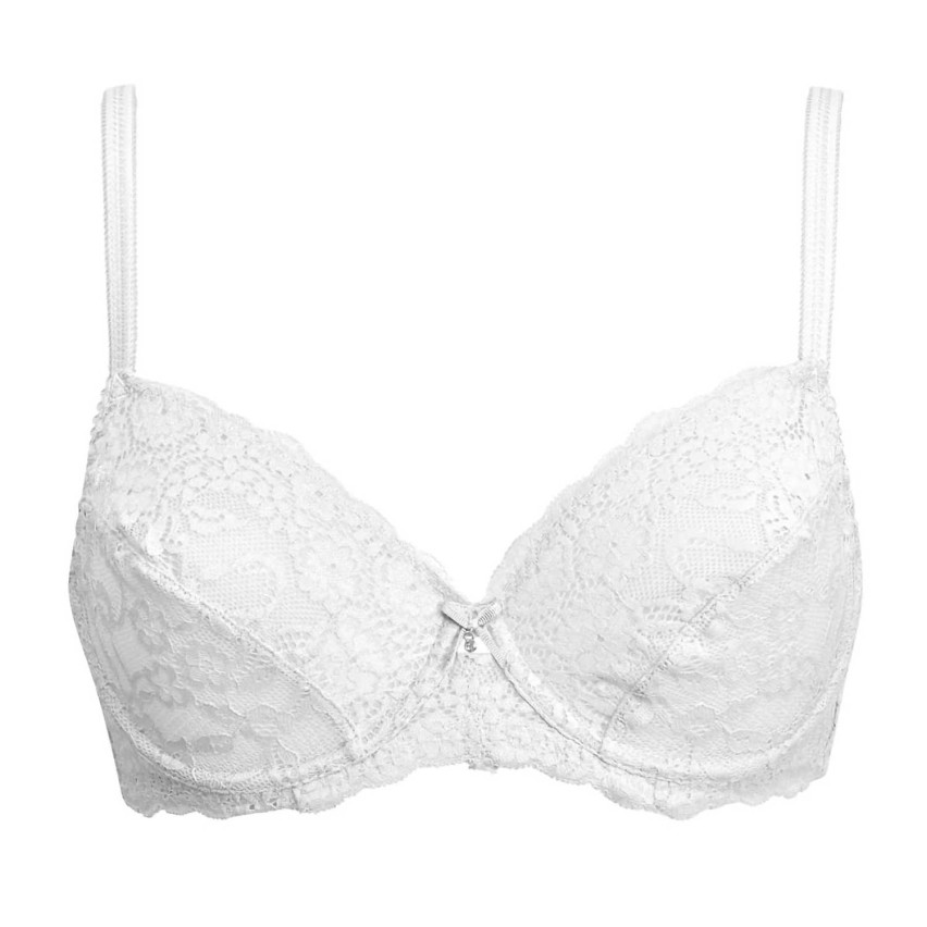 Reggiseno balconcino con ferretto Sièlei 2672 sfoderato in pizzo