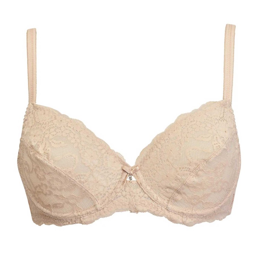 Reggiseno balconcino con ferretto Sièlei 2672 sfoderato in pizzo