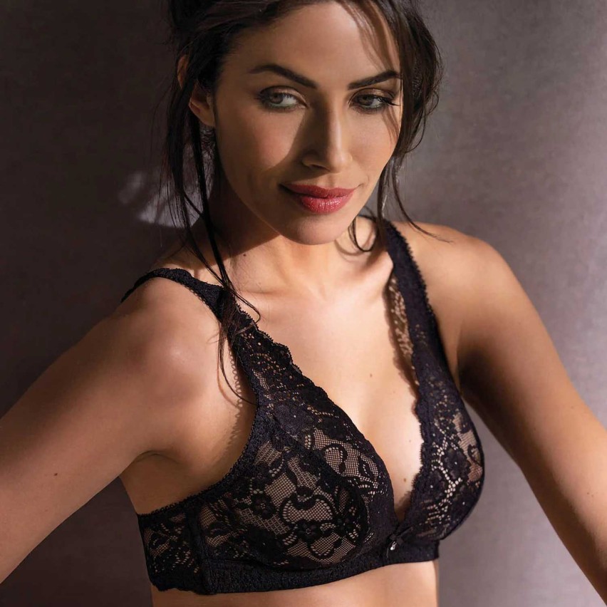 Reggiseno triangolo senza ferretto Sièlei 2678 sfoderato pizzo