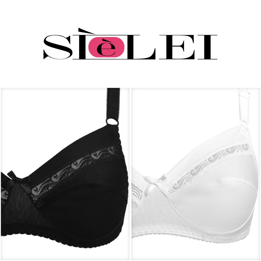 Reggiseno senza ferretto SièLei 90 in cotone 100%