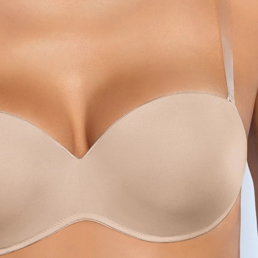 Reggiseno a fascia Sièlei 1570 senza spalline con ferretto