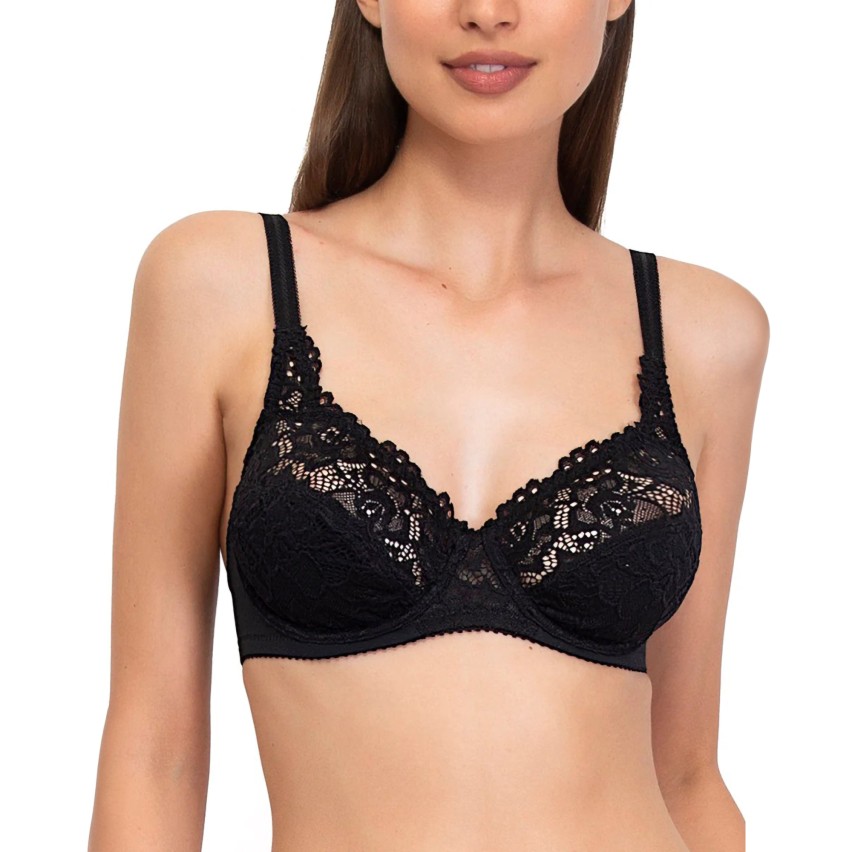 Reggiseno coppa C e D Sièlei 942 con ferretto in pizzo