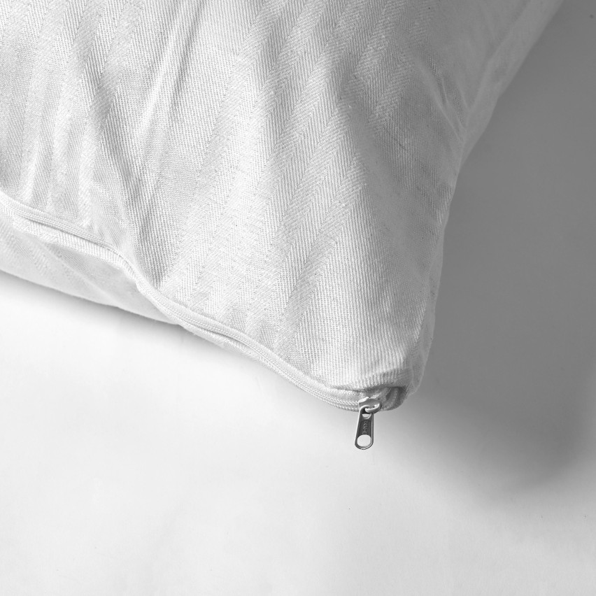 Coppia di federe rigate Sommaruga fasciato