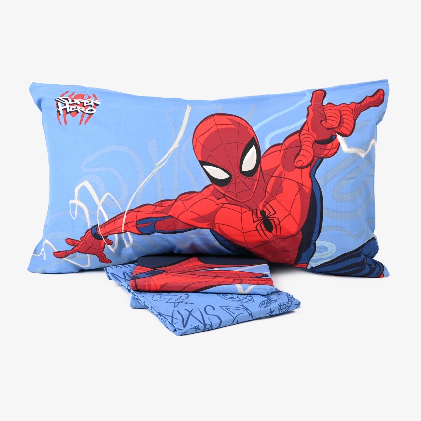 Completo letto Spiderman 100% cotone Marvel