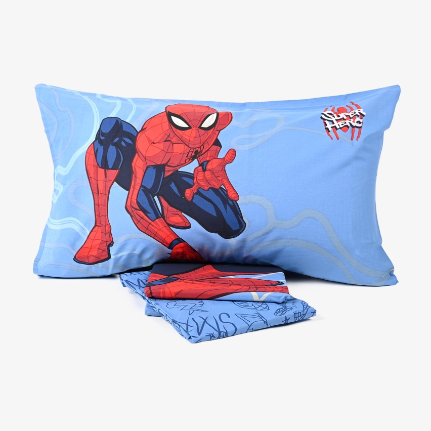 Completo letto Spiderman 100% cotone Marvel