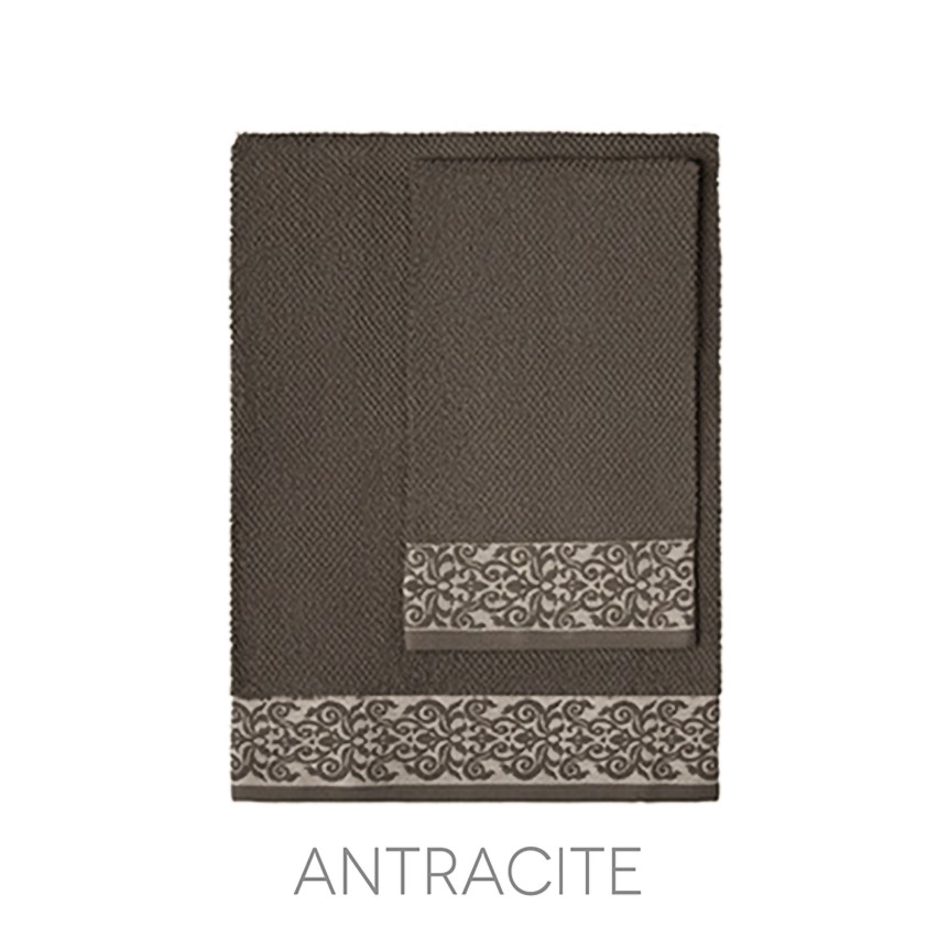 Asciugamani viso + ospite 100% cotone Vingi Dubai