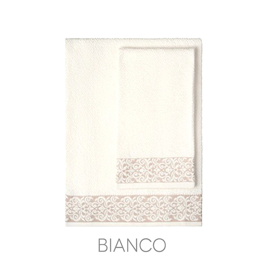 Asciugamani viso + ospite 100% cotone Vingi Dubai