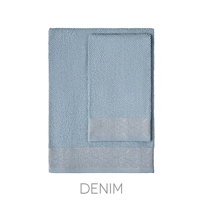 Asciugamani viso + ospite 100% cotone Vingi Dubai